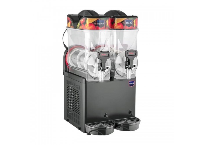 Remta ST26 Ice Slush Makinesi, 2 Hazneli, 10+10 L