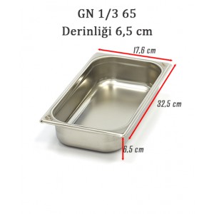 1/3-65 STANDART GN GASTRONOM KÜVET