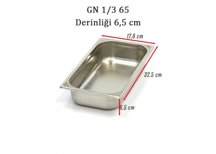 1/3-65 STANDART GN GASTRONOM KÜVET