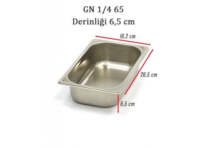 1/4-65 STANDART GN GASTRONOM KÜVET